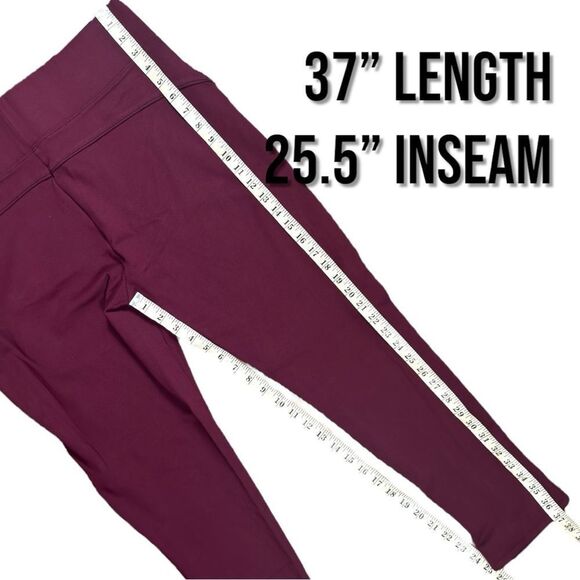 Seven7 Purple Maroon Leggings Form-Fitting Stretchy Bottoms Sz XL - Picture 7 of 10